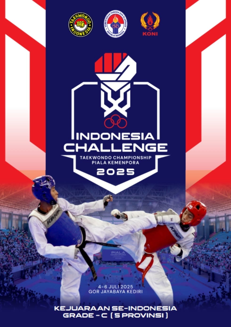 Ajang Pertarungan Prestasi Taekwondo di Tanah Air Taekwondo Indonesia Dojang vulcanoceantc