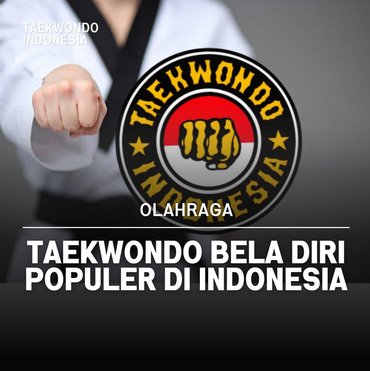 Taekwondo bela diri populer di Indonesia Taekwondo Indonesia Dojang vulcanoceantc
